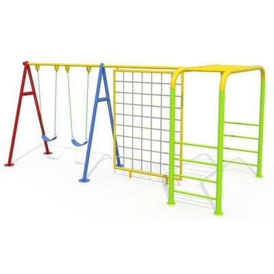 MYTS Monkeyclimbing and hanging Bars and swing with basket ball net